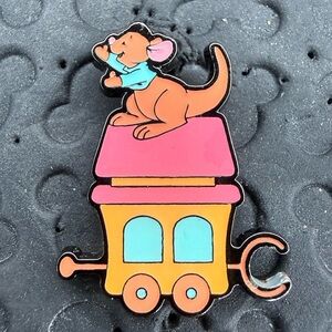 Disney Loungefly Hot Topic Winnie the Pooh Train Roo Train Cart trading pin